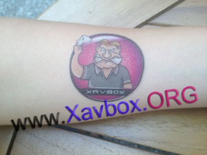 tatouage xavbox