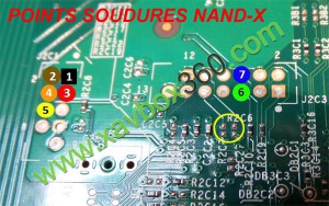 points de soudure carte mère